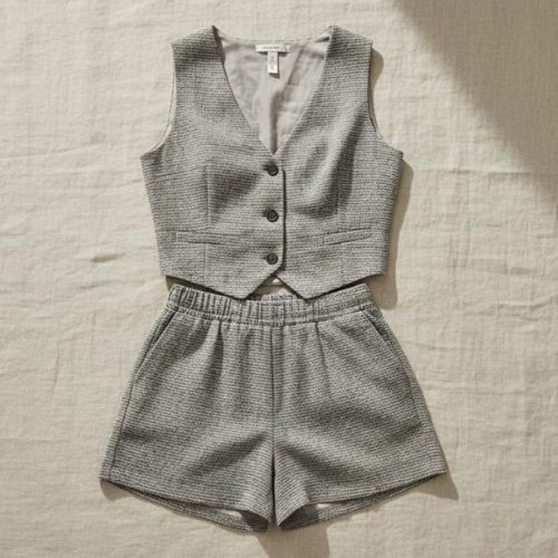 Two Piece Co Ord Sewing Pattern, Trendy Summer Lounge Set (digital ...