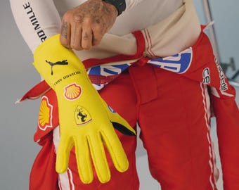 Lewis Hamilton 2026 F1 Replica Handskar – Sim Racing Motorsport Utrustning