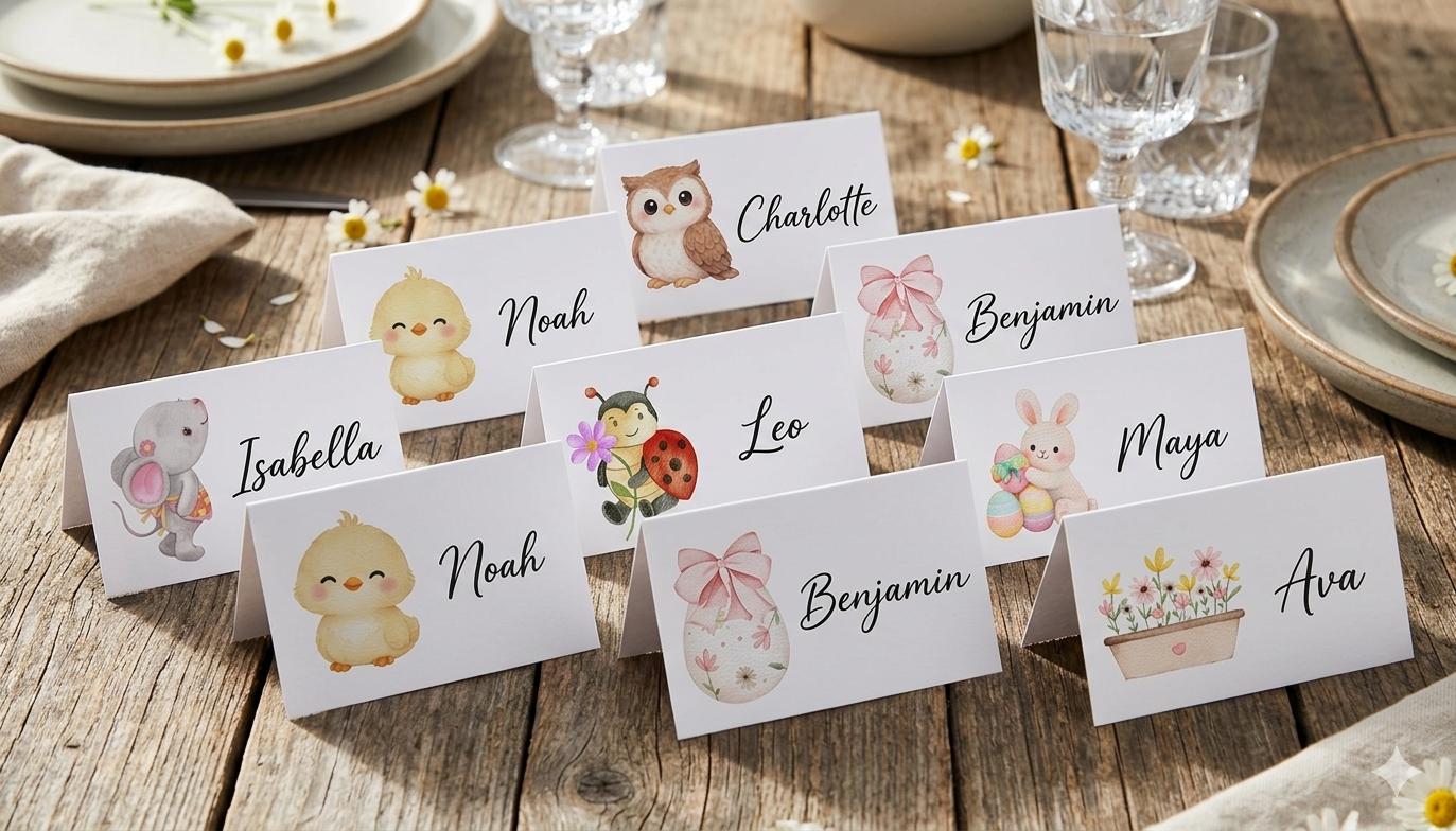 Guest Seating Name Tags