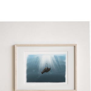 Angler Fish A5 Print