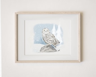 Snowy Owl / Hedwig Print