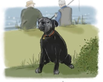 Ted Gone Fishing Teef!