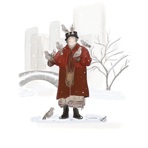 Pigeon Lady Home Alone 2 - Etsy