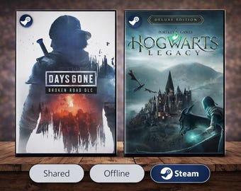 Hogwarts Legacy Deluxe Edition + Days Gone | Steam-pc | Wereldwijd |PDF | Directe levering