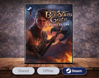 Baldur's Gate 3 Deluxe Edition | Steam-pc | Wereldwijd | PDF | Directe levering