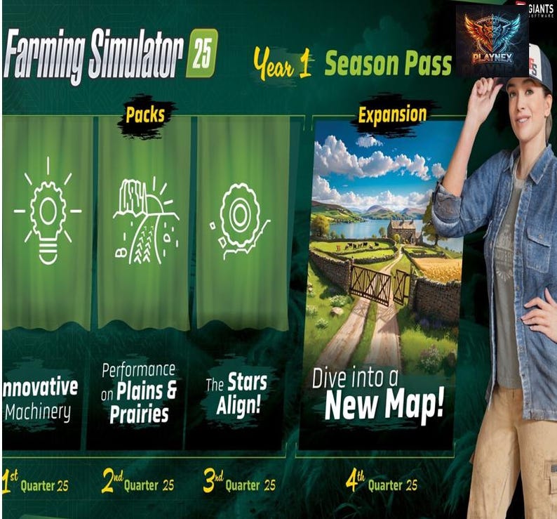 Farming Simulator 25 Year 1 Bundle | Global | Steam PC | Offlne ...