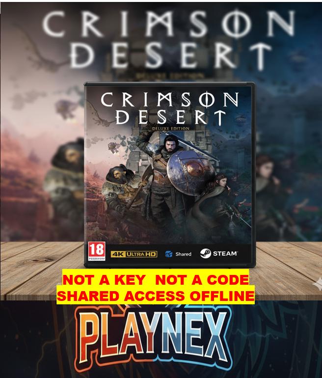 Précommande Crimson Desert Deluxe Edition + DOOM Dark Ages (compte partagé Steam)