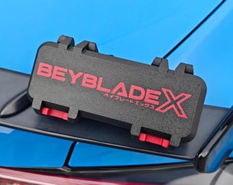 Personalized deck box for Beyblade X | Compatible with BX, UX and CX | Custom name & colors | 3D printed in Germany