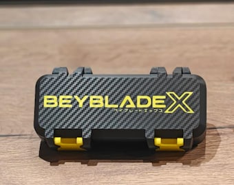 Personalisierte Deckbox 3D Druck | Custom Aufbewahrung mit Wunschname & Farbe | kompatibel mit Beyblade X