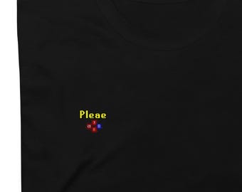 PLEAE OSRS Funny Tee | Old School RuneScape Gamer T-Shirt