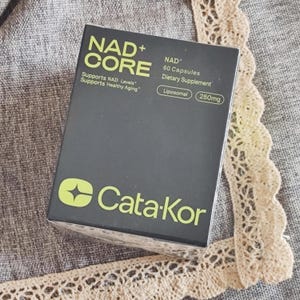 Cata-Kor NAD+ Core Liposomal Supplement 250mg | 60 Capsules for Healthy Aging & Cellular Energy