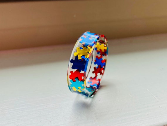 Autism awareness best sale rings