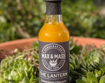 The Lantern Chili Sauce handgemacht 50ml Feurig Fruchtige Scharfe Sauce aus Karlsruhe Hot Sauce Manufaktur Regional & Vegan