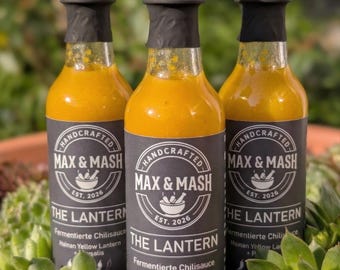 Lantern Trio Chili Sauce Vorratspack handgemacht 3x 50ml Feurig Fruchtige Saucen Karlsruhe Hot Sauce Manufaktur Regional Vegan