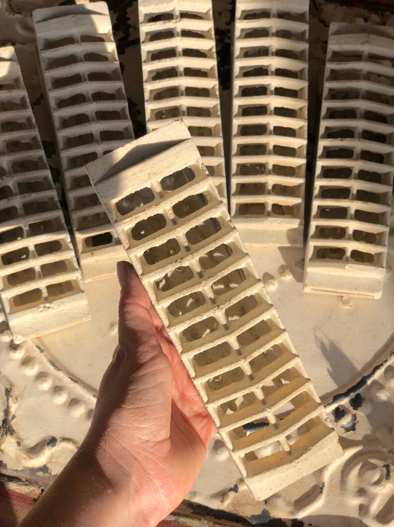 Ceramic Gas Heater Bricks Sold Individually From Old Stove Etsy