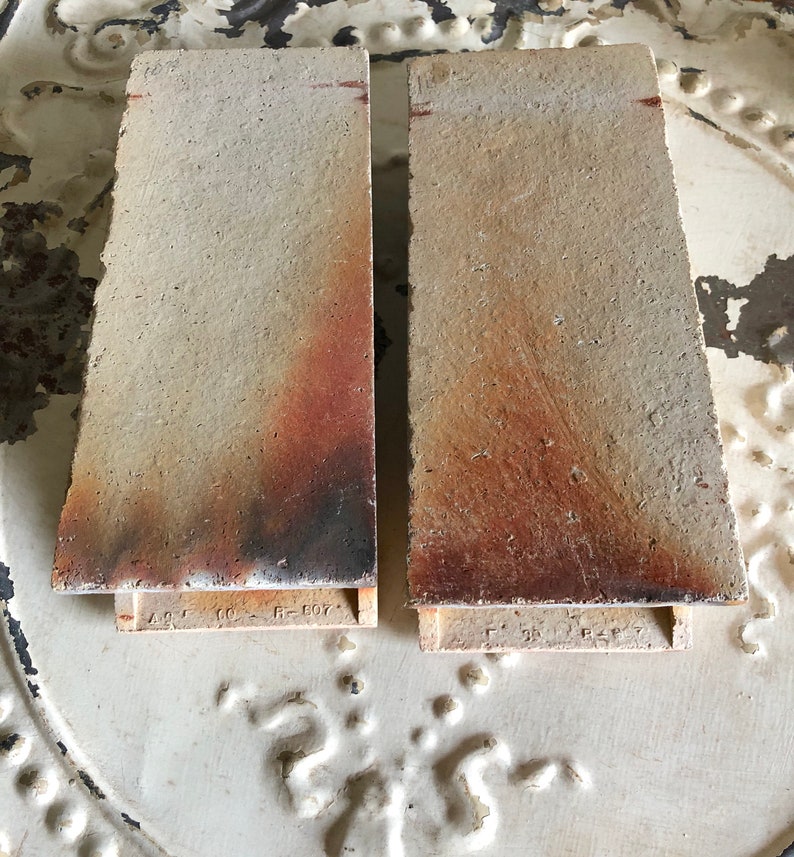 Ceramic Gas Heater Bricks Sold Individually Farmhouse Chippy Etsy