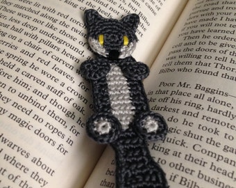 Wolf or Fox Bookmark - Crochet Pattern