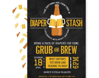 dadchelor party invites