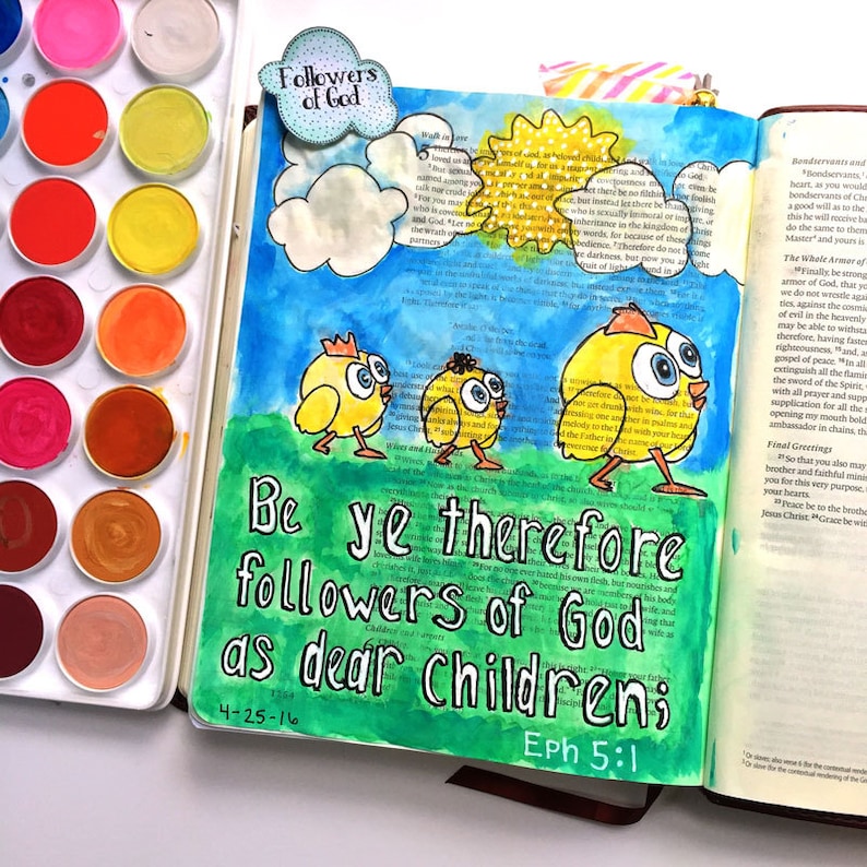 Bible Journaling Bible Verse Art Bible Verse Print Great for Etsy Canada