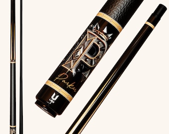 Personalized Name Pool Cue, Custom Billiard Stick, Playing Gift, Custom Name Billiard Cue, Gift For Husband, Carbon Fiber Grip, Gift for Him