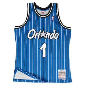 Maglia personalizzata degli Orlando Magic, maglia retrò con ricamo di Anfernee Hardaway n. 1, regalo