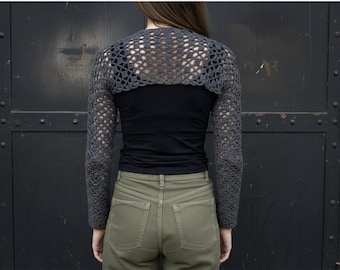 Lace Häkelanleitung Bolero Shrug (PDF Download)