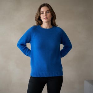 Top Down Yoke Sweater Knitting Pattern (PDF)