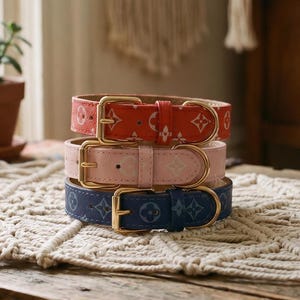 Louis vuitton dog collars - Etsy sterreich