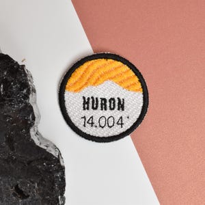 Huron Peak Colorado 14er Mountain Patch Summit Badge