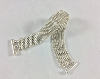 Micro Dragonscale Bracelet - Sterling Silver