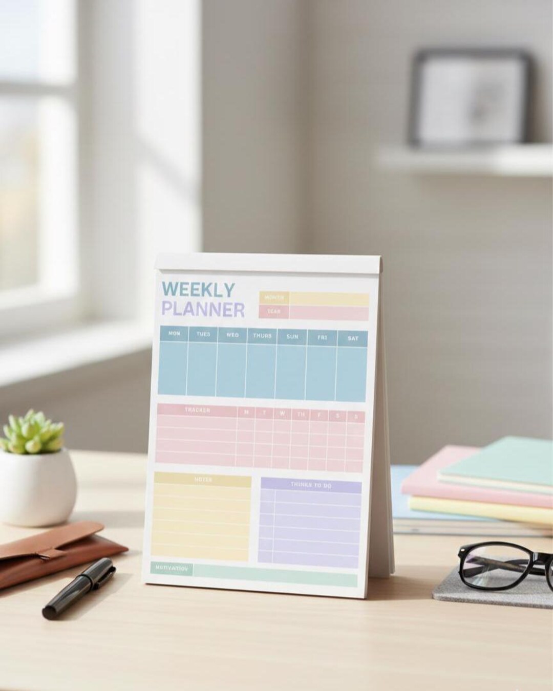 Executive Weekly Planner Template | Minimalist A4 Organizer & Goal ...
