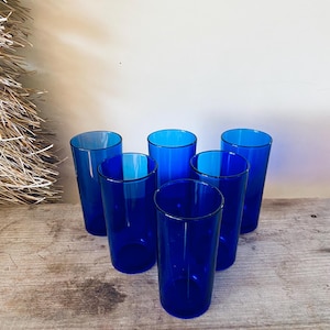 Blue ikea glasses