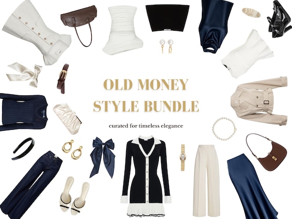 Old Money Outfit Bundle | Quiet Luxury Vintage Clothing | Curated Thrifted Style