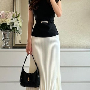 Outfitbundel oud geld | Rustige luxe vintage kleding | Samengestelde zuinige stijl afbeelding 2