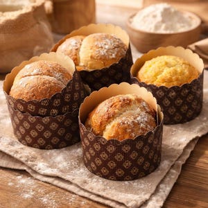 May include: A set of three ceramic mugs with a speckled, matte finish. The mugs are in shades of cream, light gray, and dark gray. Each mug has a simple, modern design and a rounded handle. Perfect for coffee or tea.