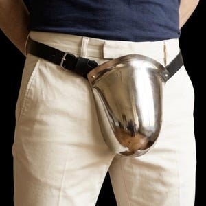 Medieval Steel Codpiece Armor | Handcrafted Knight Groin Guard | Renaissance Armor Accessory | cosplay