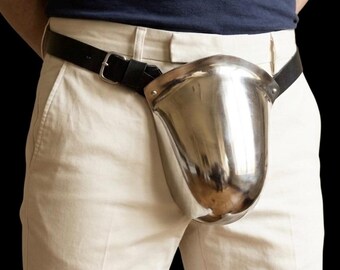 Medieval Steel Codpiece Armor | Handcrafted Knight Groin Guard | Renaissance Armor Accessory | cosplay