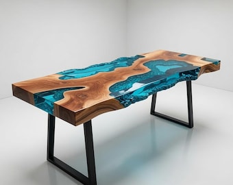 Handgemaakte Live Edge-consoletafel, moderne consoletafel, Rive End-consoletafel, smalle consoletafel, consoletafel entree