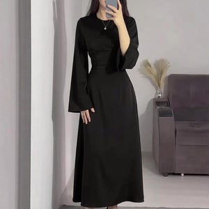black maxi dress with white shirt One T-Shirt Maxi Dress Styled 3 Ways