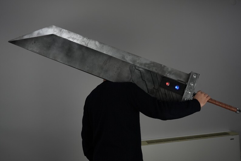 Rectangle Sword Cloud Strife Buster Sword Final Fantasy VII Remake - RGB Led Lighting ...