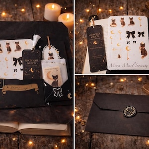 Book Lover Happy Mail/Bookish Surprise Mail/Reading Gift/Snail Mail/Journaling Stationary/Cozy Reader Gift image 1
