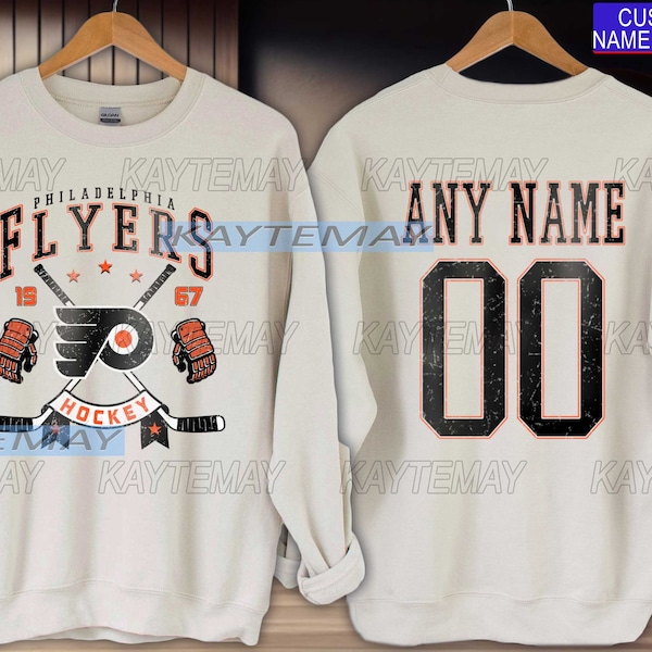 Vintage Philadelphia Flyers Sweatshirt  Travis Konecny shirt  Philadelphia Hockey shirt  Flyers Hockey Sweatshirt  Jamie Drysdale shirt