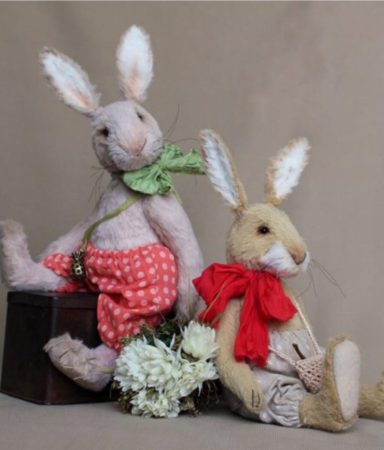 Bunny Sewing Pattern PDF – DIY Cloth Rabbit Toy for Handmade Plush ...