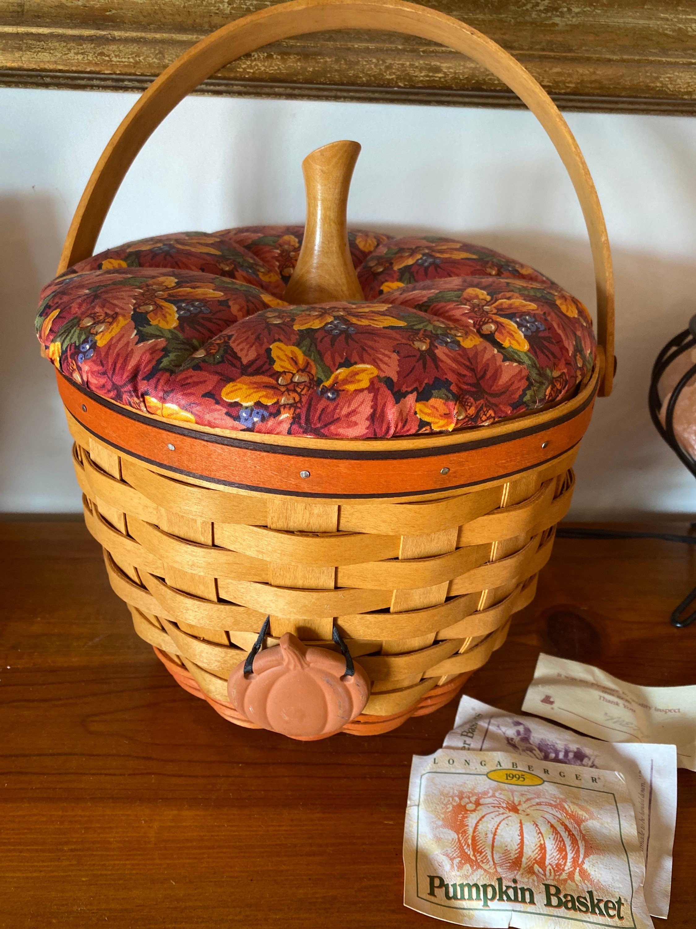 Longaberger / pumpkin basket