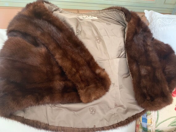 Vintage Fur jacket wrap - image 2