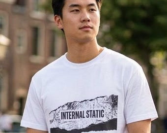 Unisex Internal Static Awareness T-Shirt, Sensory Overload Shirt, Mental Clarity Tee, Quiet Mind Graphic Tee, Brain Fog Awareness Shirt,