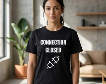 personal boundaries shirt, do not engage black tee, introvert clothing, minimalist awareness shirt, social boundary tee