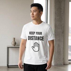 Keep Your Distance Shirt, Personal Space Tee, Boundary Setting Shirt, Social Distance Tee, Introvert Shirt, Minimalist Statement Tee