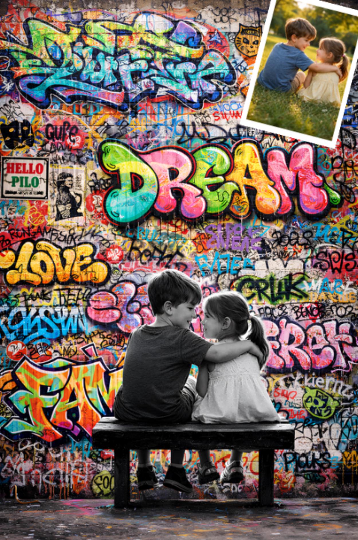 Affiche Pop Art Graffiti Street Art