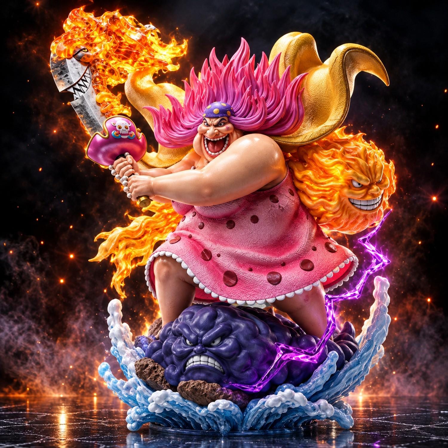 One Piece Playmat Big Mom Pirates - Etsy